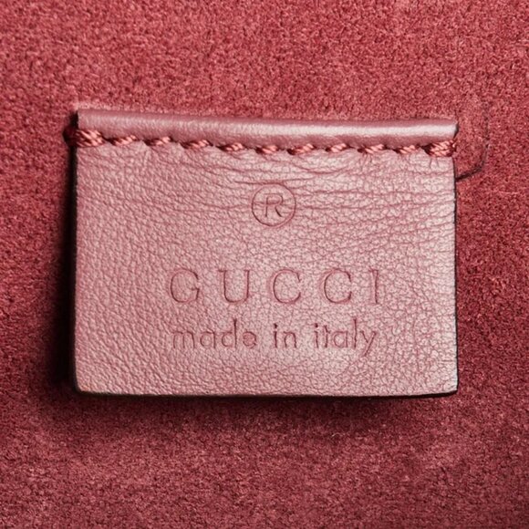 Gucci Beige/Pink GG Supreme Blooms Coated Canvas Small Dionysus Shoulder Bag - Picture 12 of 12